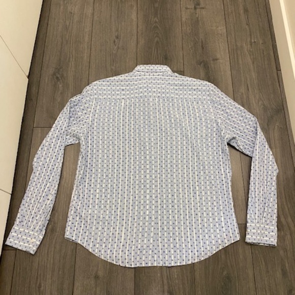 Frank & Eileen Men's Stars and Stripes Button Up Shirt Size L - Picture 6 of 8